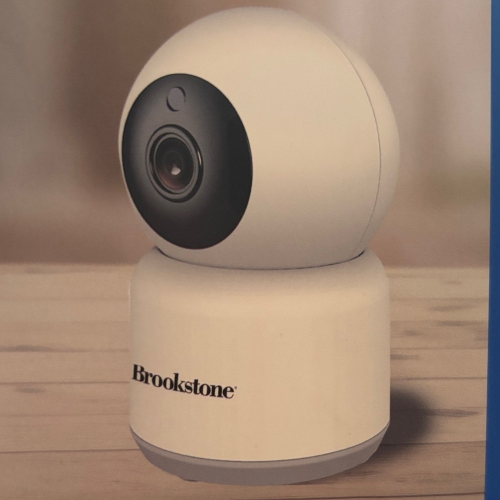 Brookstone Cream Surveillance Camera